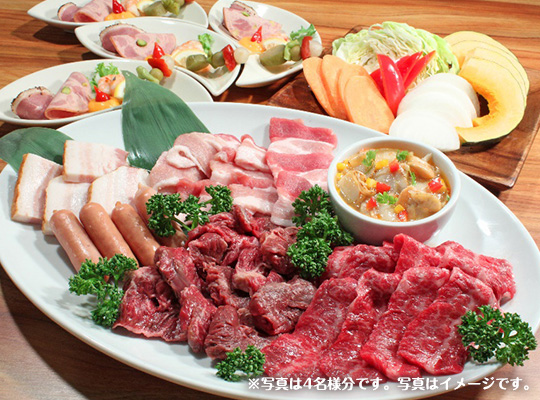 エキビアBBQコース（スタンダード）